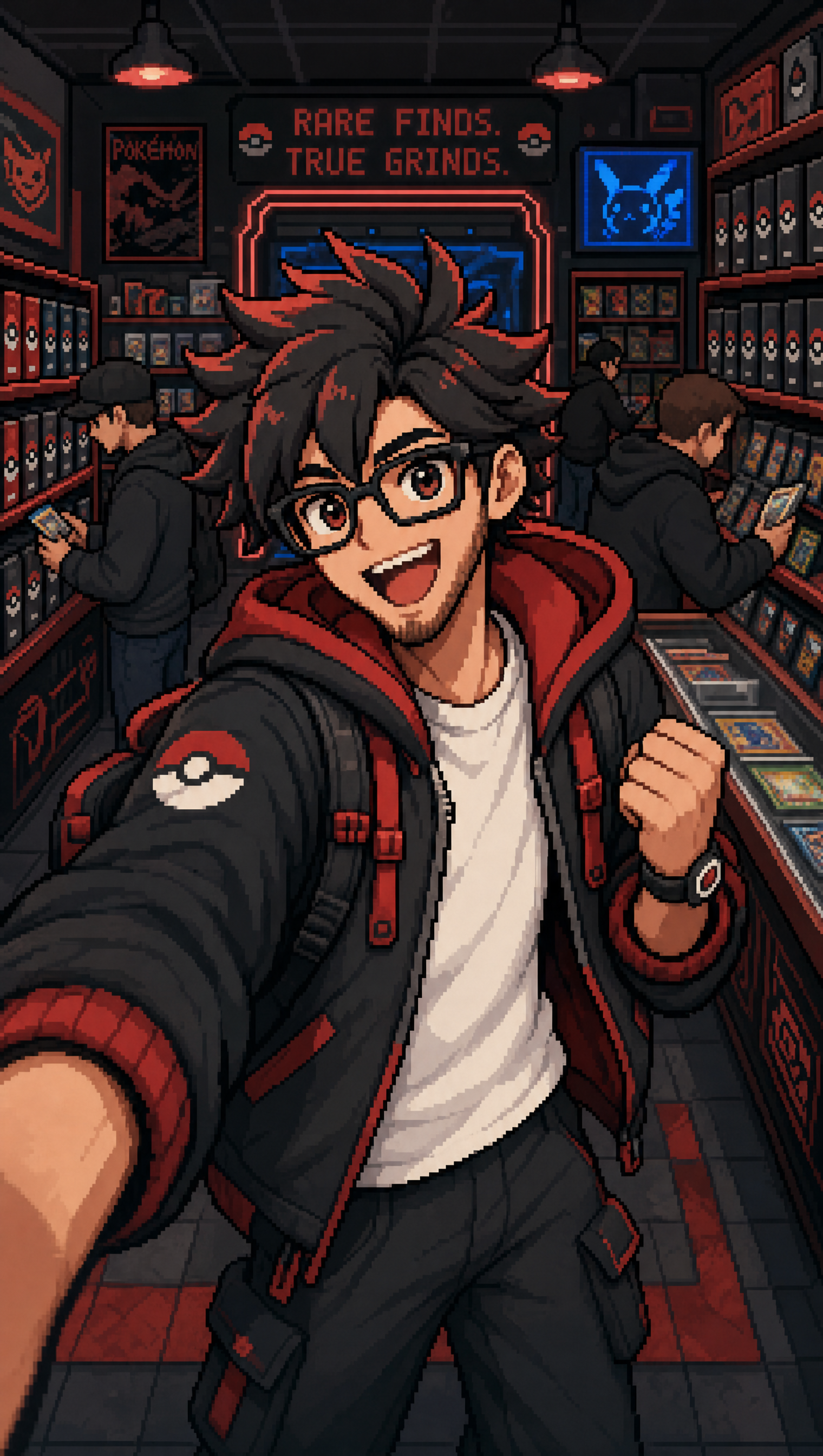 Keyframe of Dex says hi