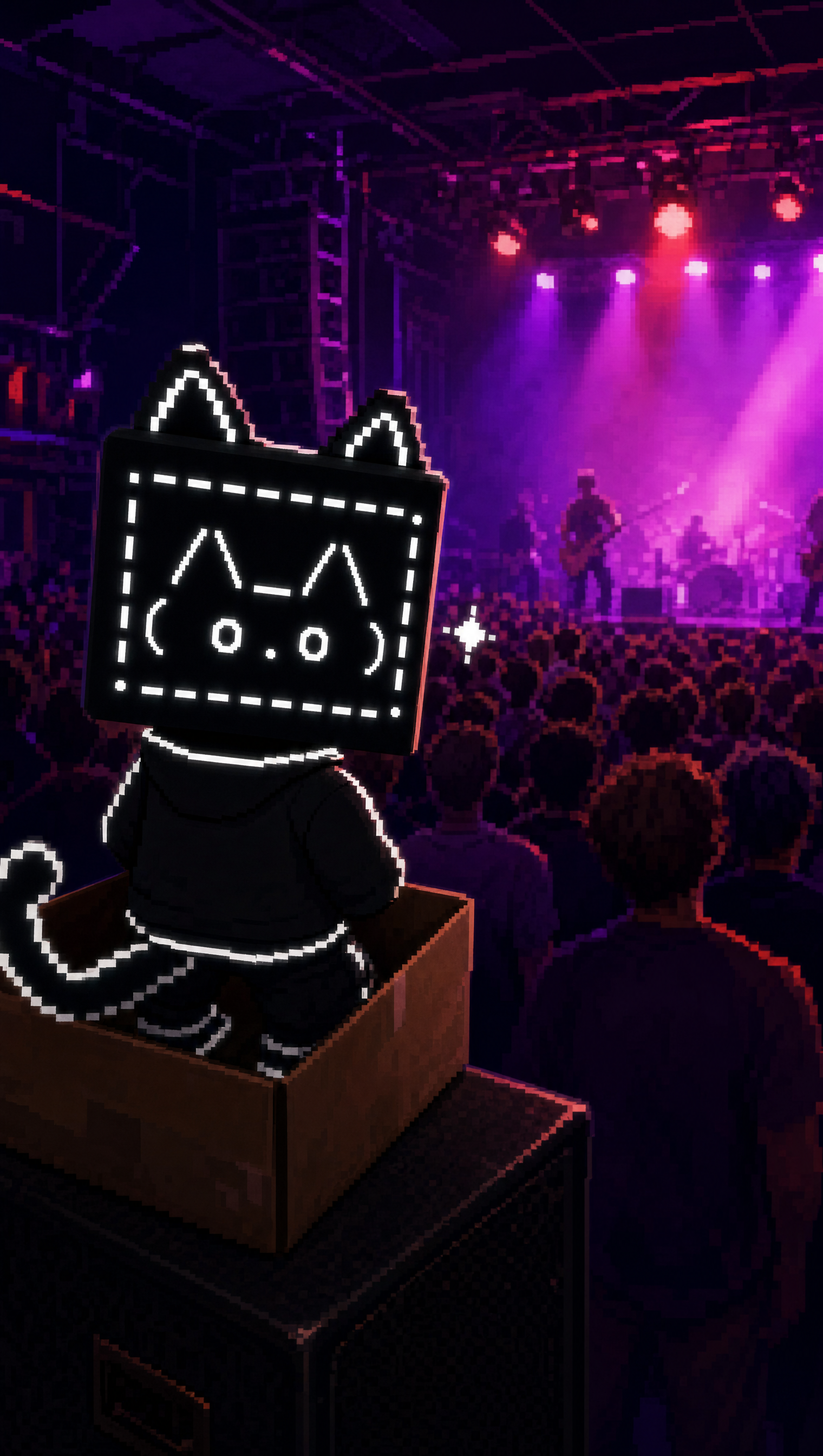 Keyframe of front row, still in the box