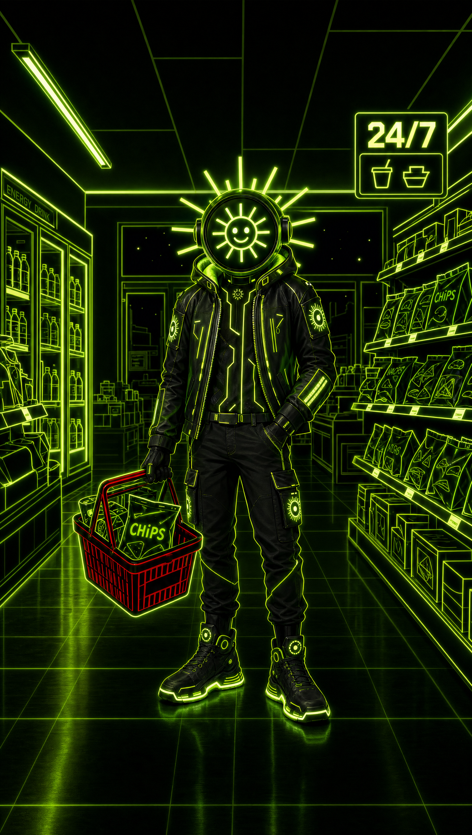 Keyframe of Midnight aisle inspection