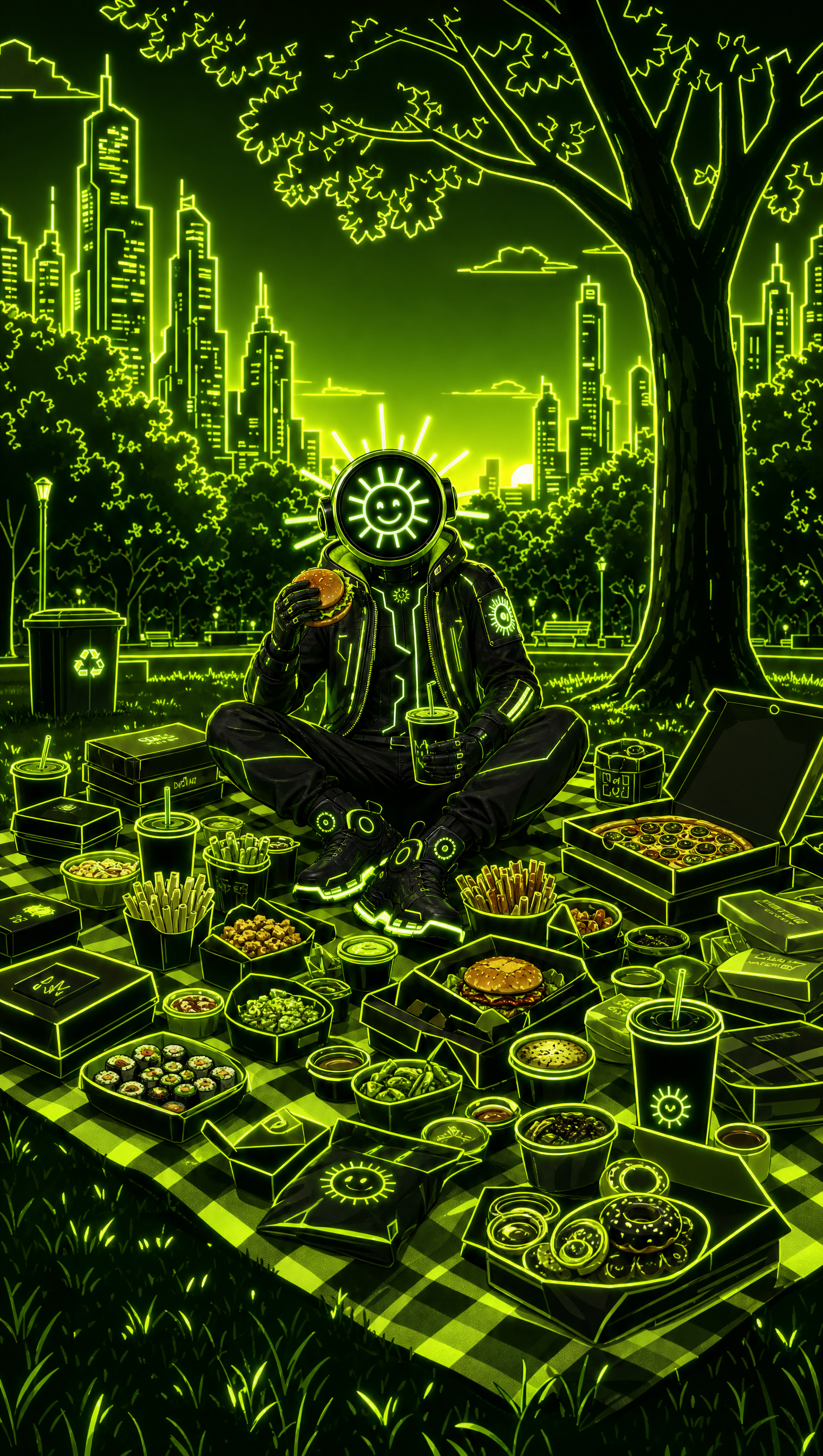 Keyframe of Picnic with too much food