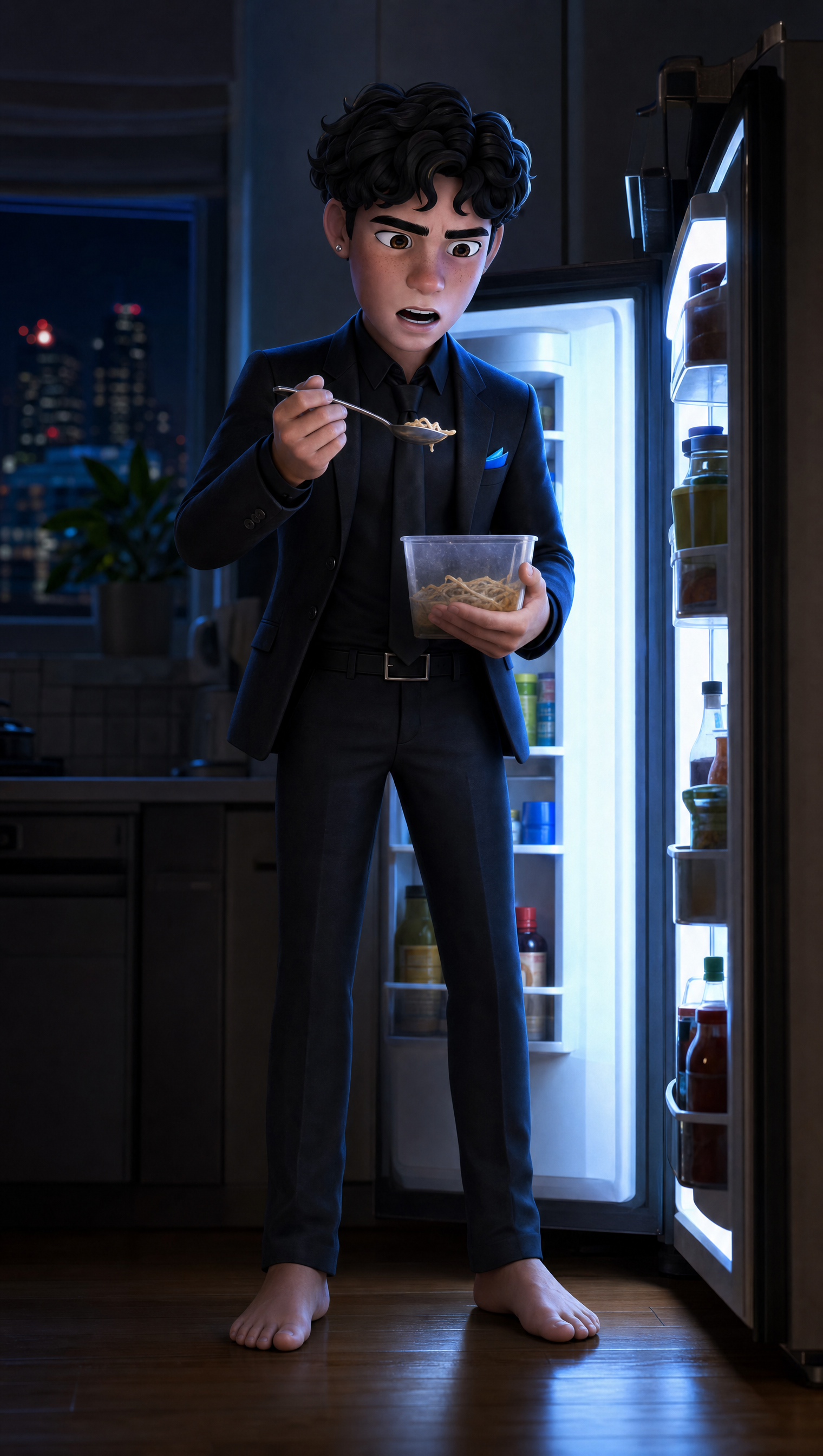 Keyframe of Kitchen light, late
