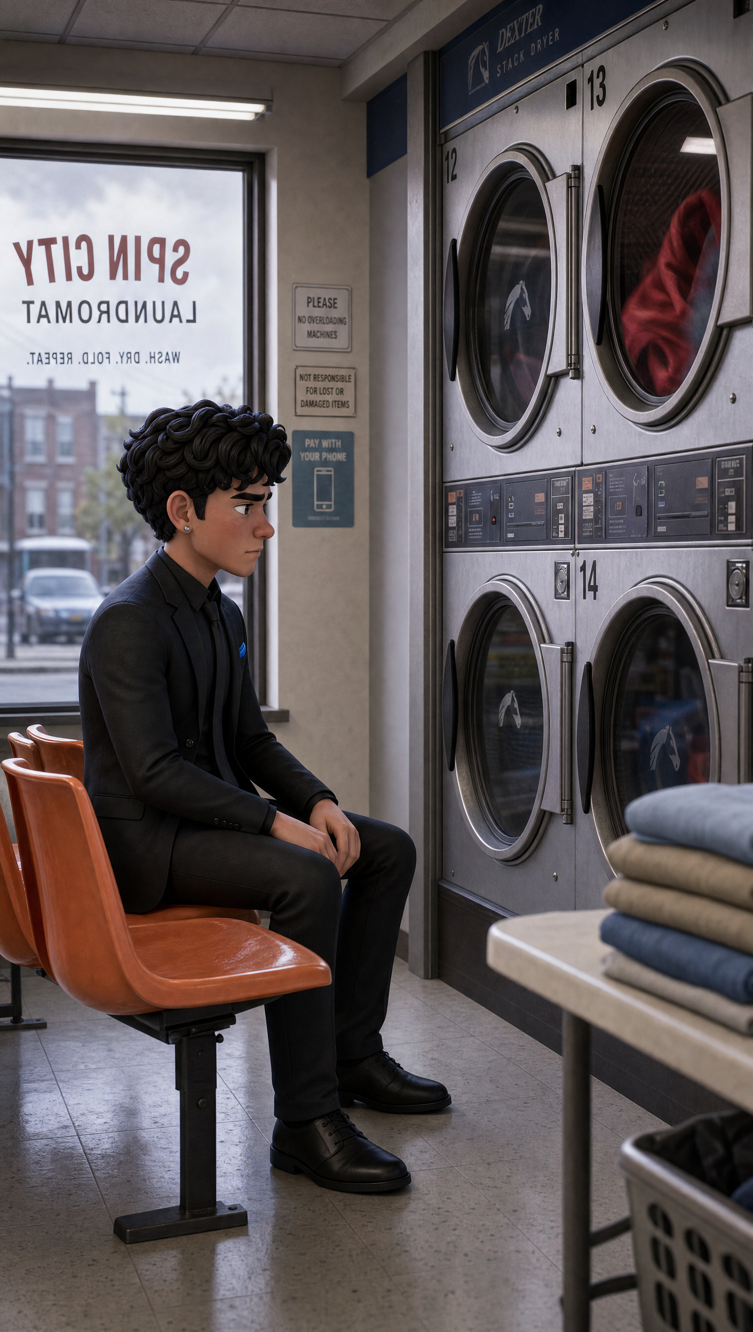 Keyframe of Laundromat, no screens