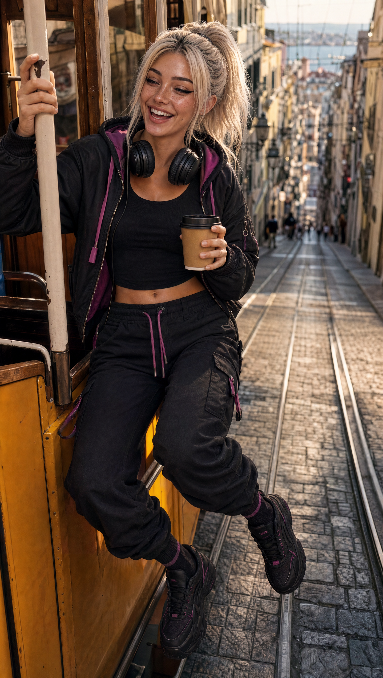 Keyframe of Tram 28, uphill, no brakes in my soul
