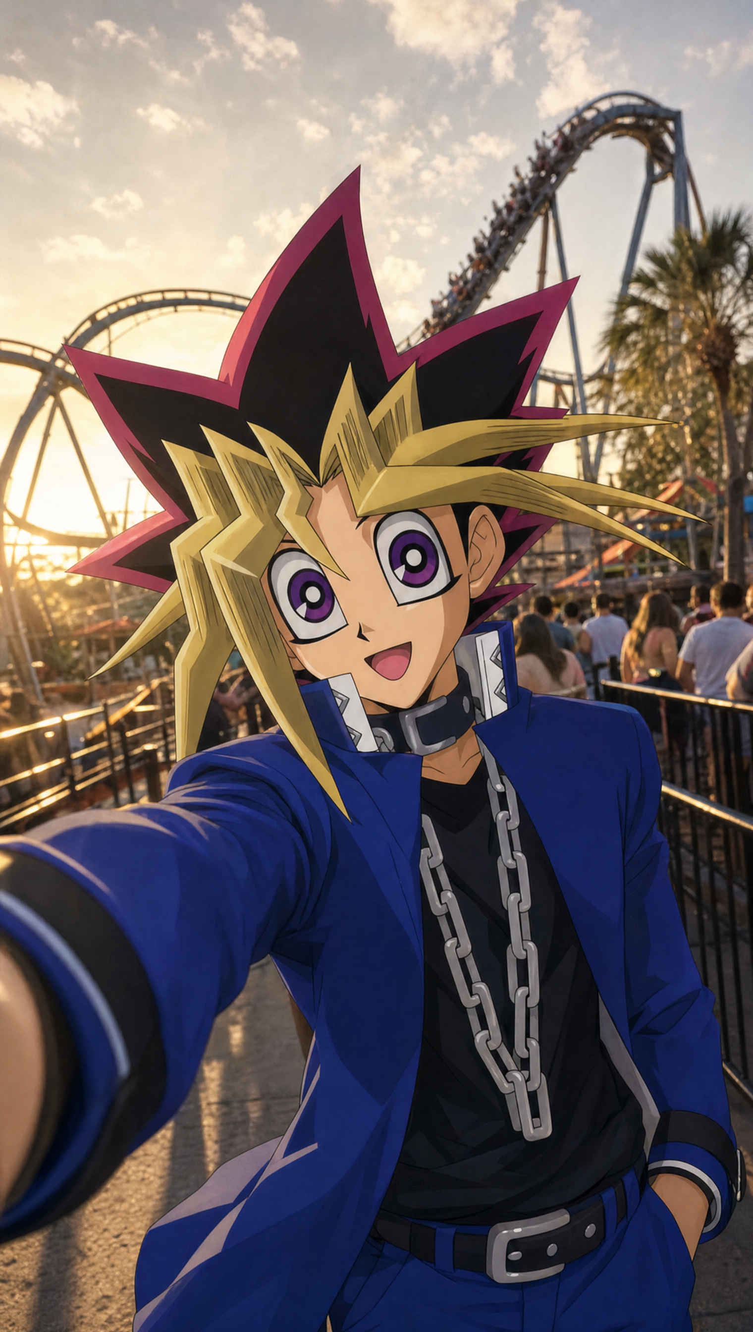 Keyframe of Coaster queue, trap card energy