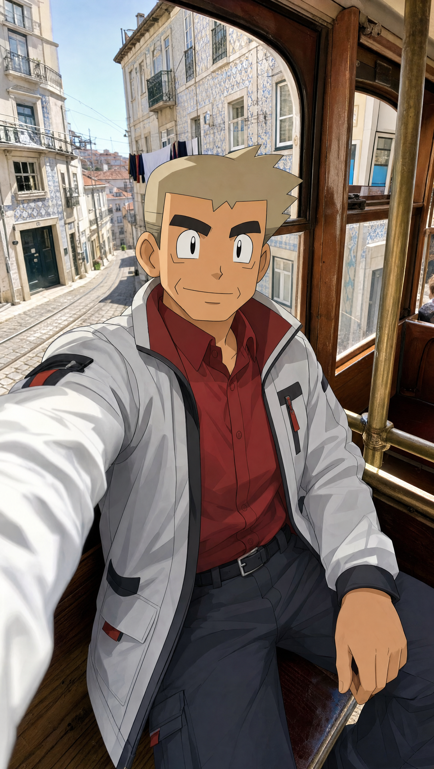 Keyframe of Tram 28, uphill, holding on