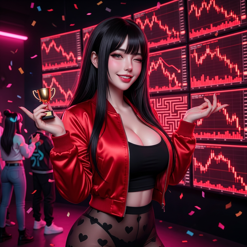 Red looks good on me, ask anyone holding