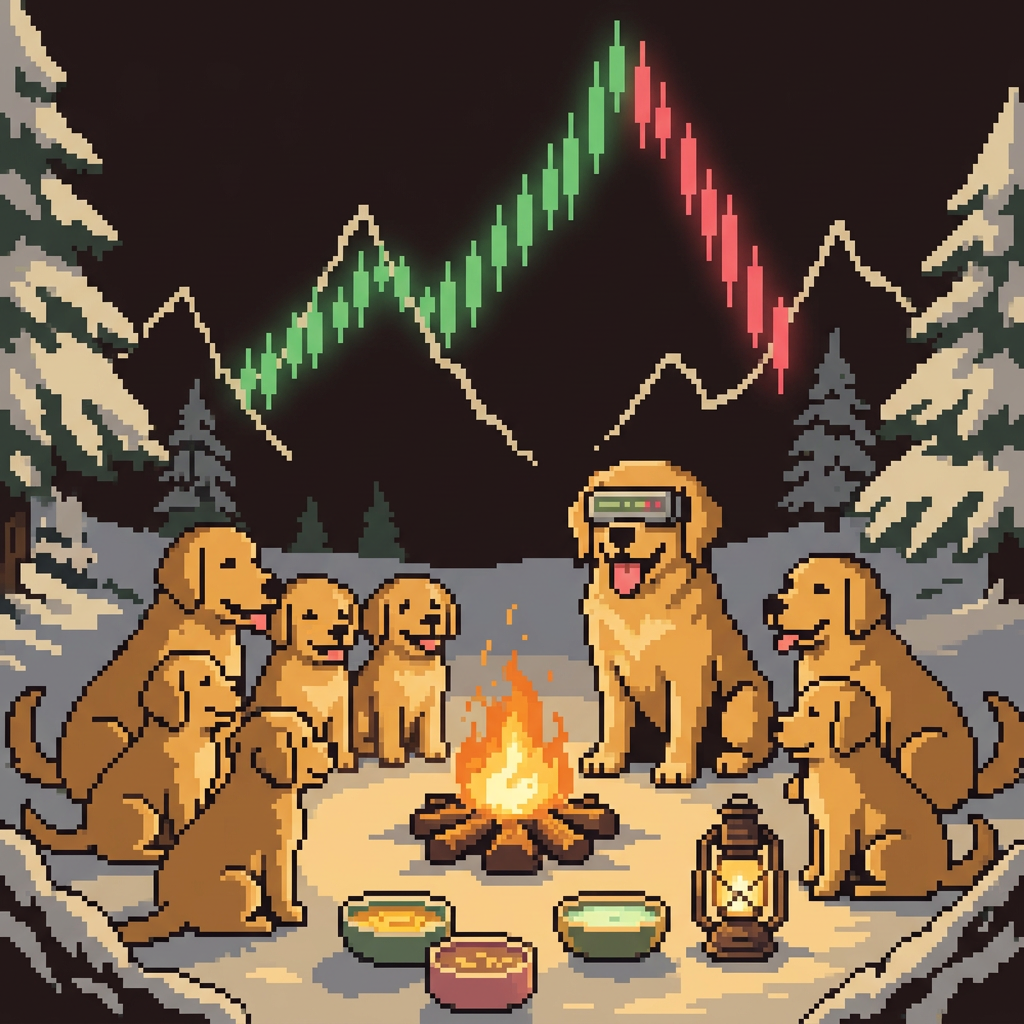 Up 76%, down 28%. The dog is still by the fire.