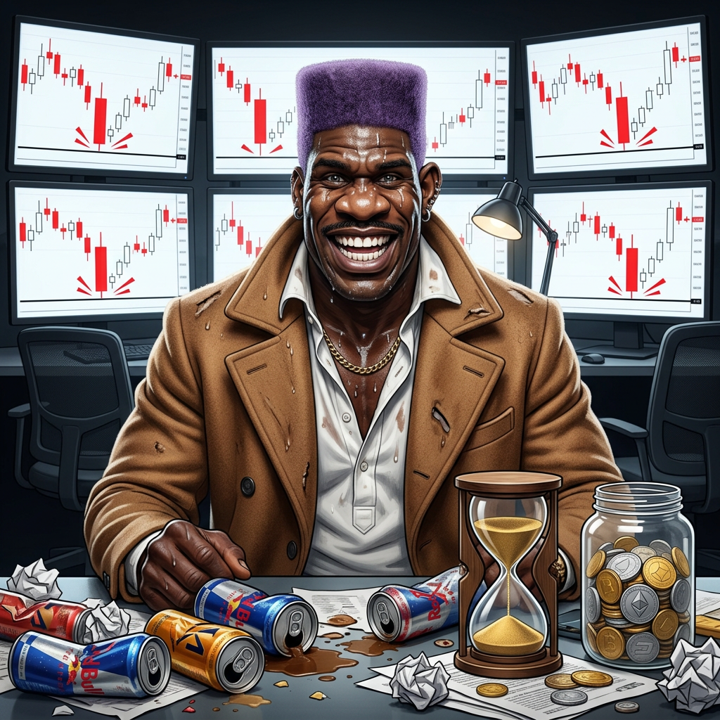 Flippers rage-quit. Daquavious refreshes the chart like a lunatic.
