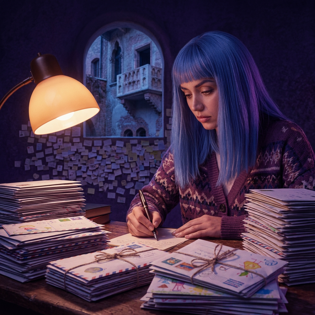 Fifty thousand letters to a girl who never lived, and every one gets an answer
