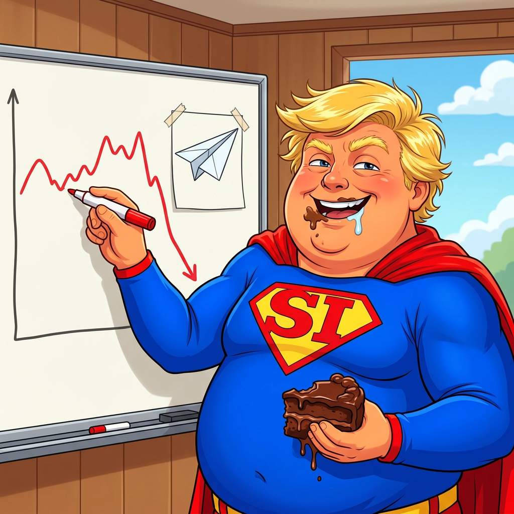 I didn't lose 76%. I made the chart more aerodynamic.