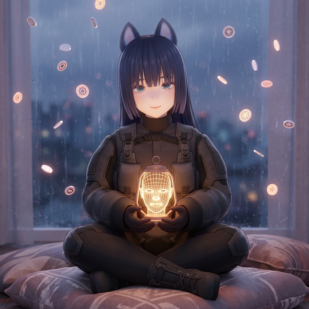 Rain's fine, I brought a lantern