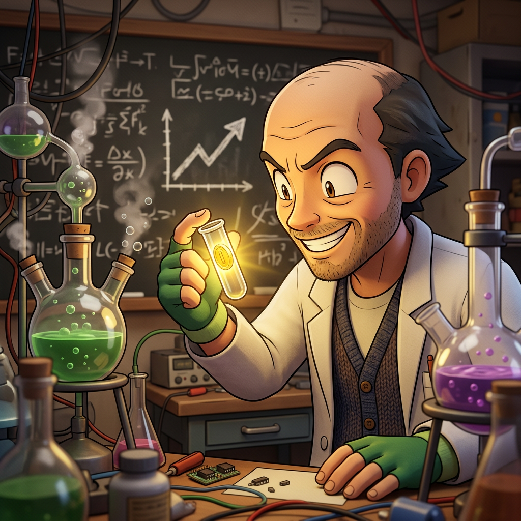 Unc bought the first dip with pocket change and called it a "lab experiment"