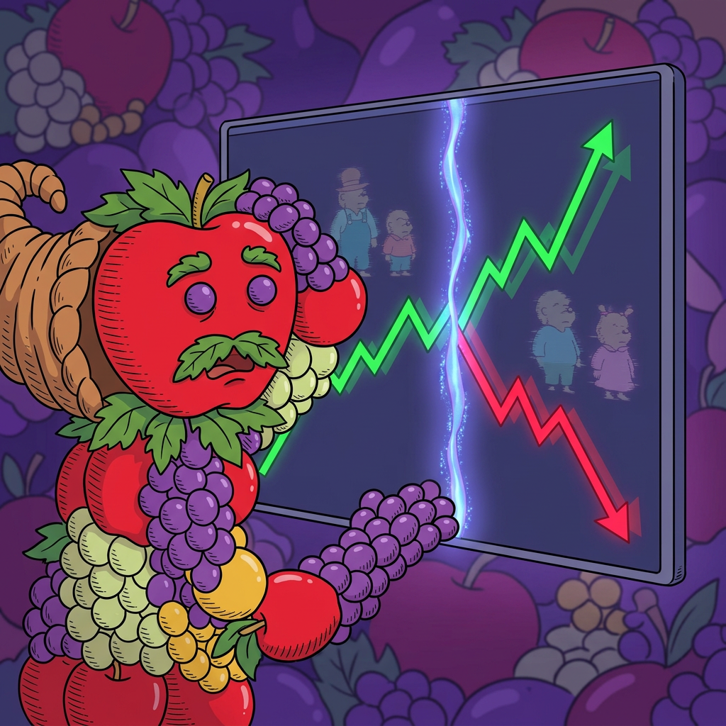 I remember the chart going up. Which timeline is this?