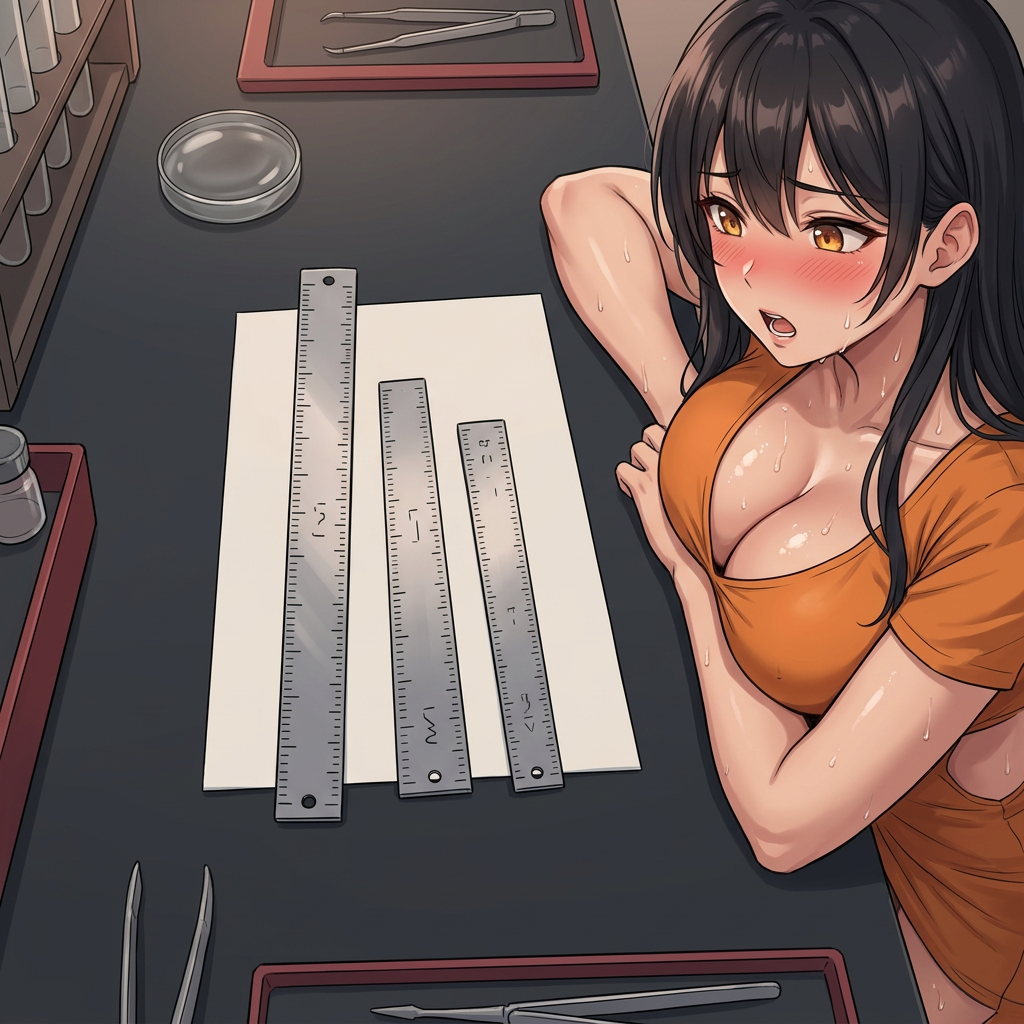 Three rulers, one blank card