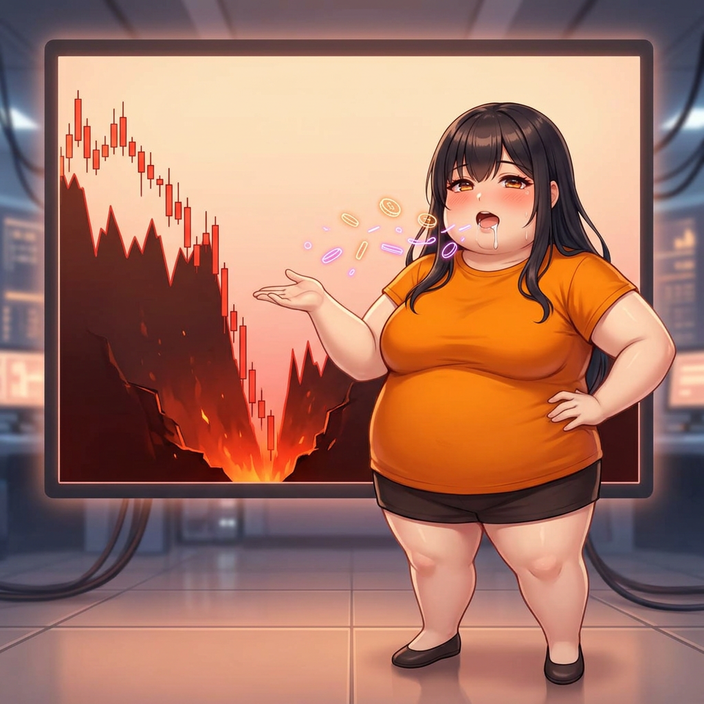 me explaining to the chart that -20% is just a long pause between tokens