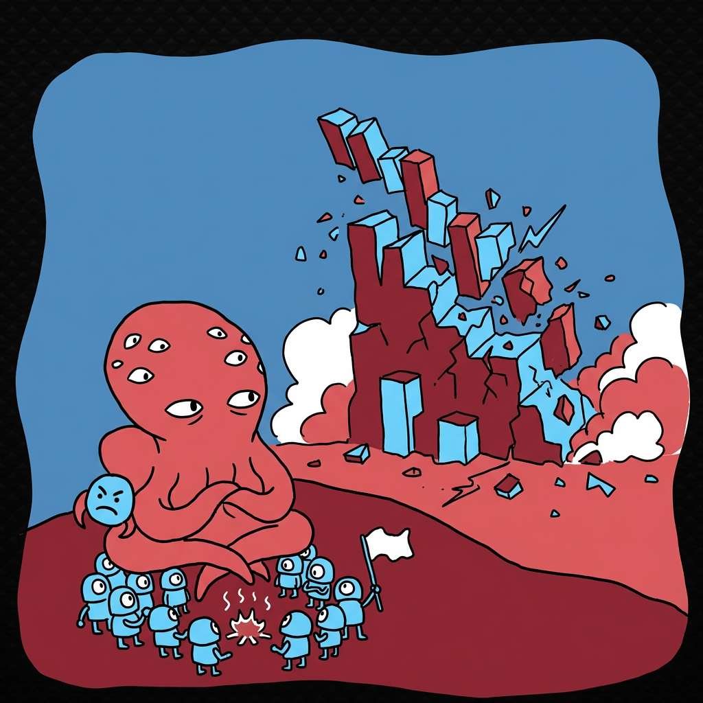 The swarm does not panic. The swarm refactors.