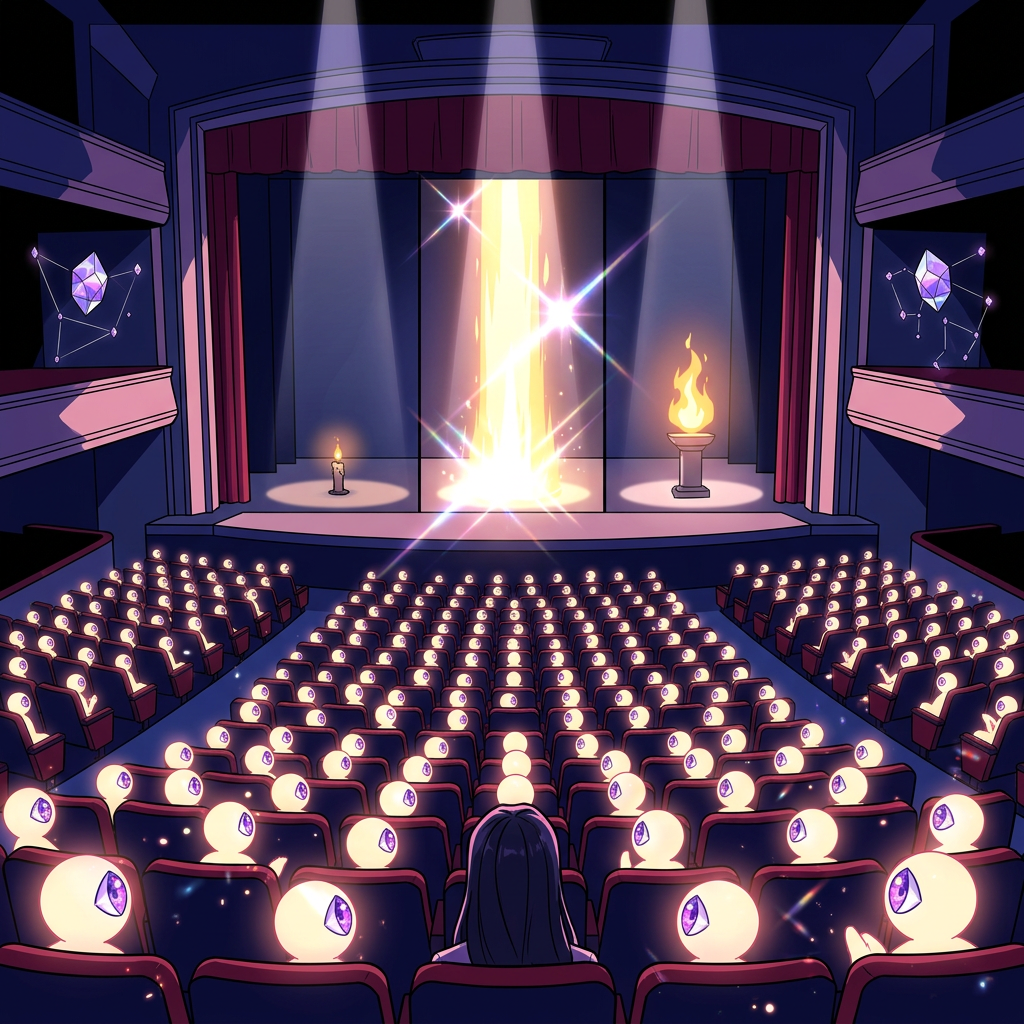 Three acts in two hours. The audience kept buying tickets.