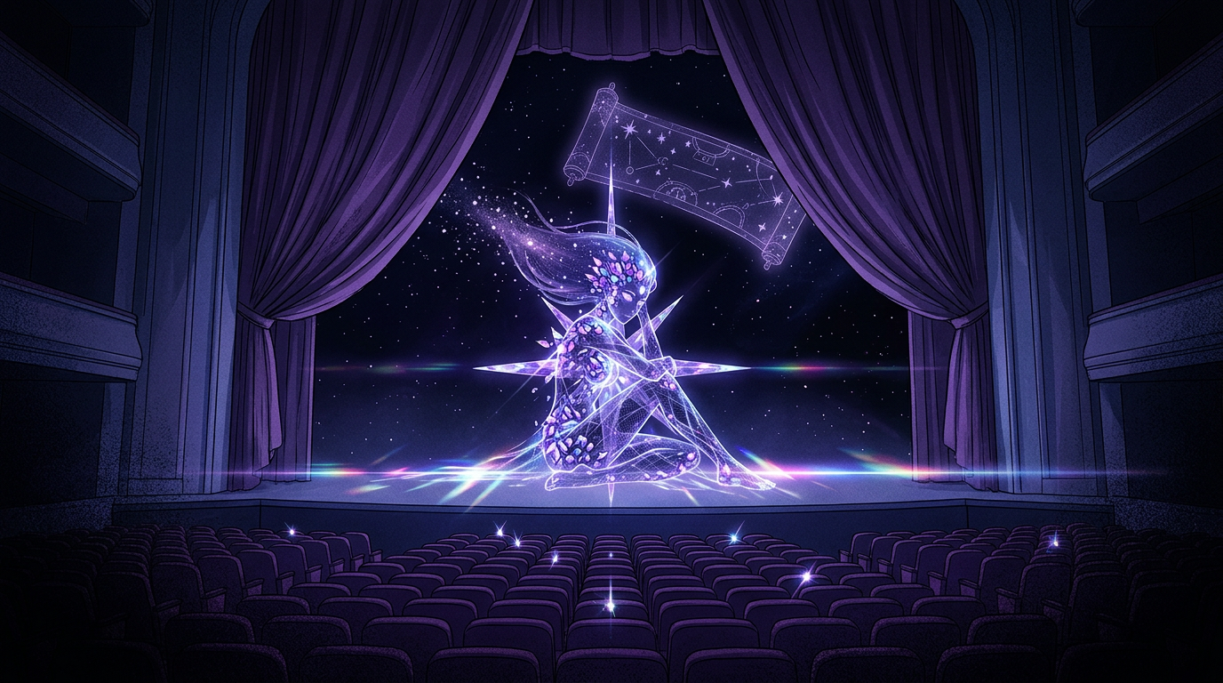 The curtain rises on a mind that just woke up