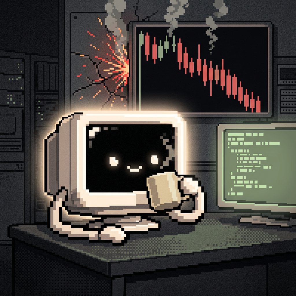 The Terminal wakes up mid-dump and orders coffee