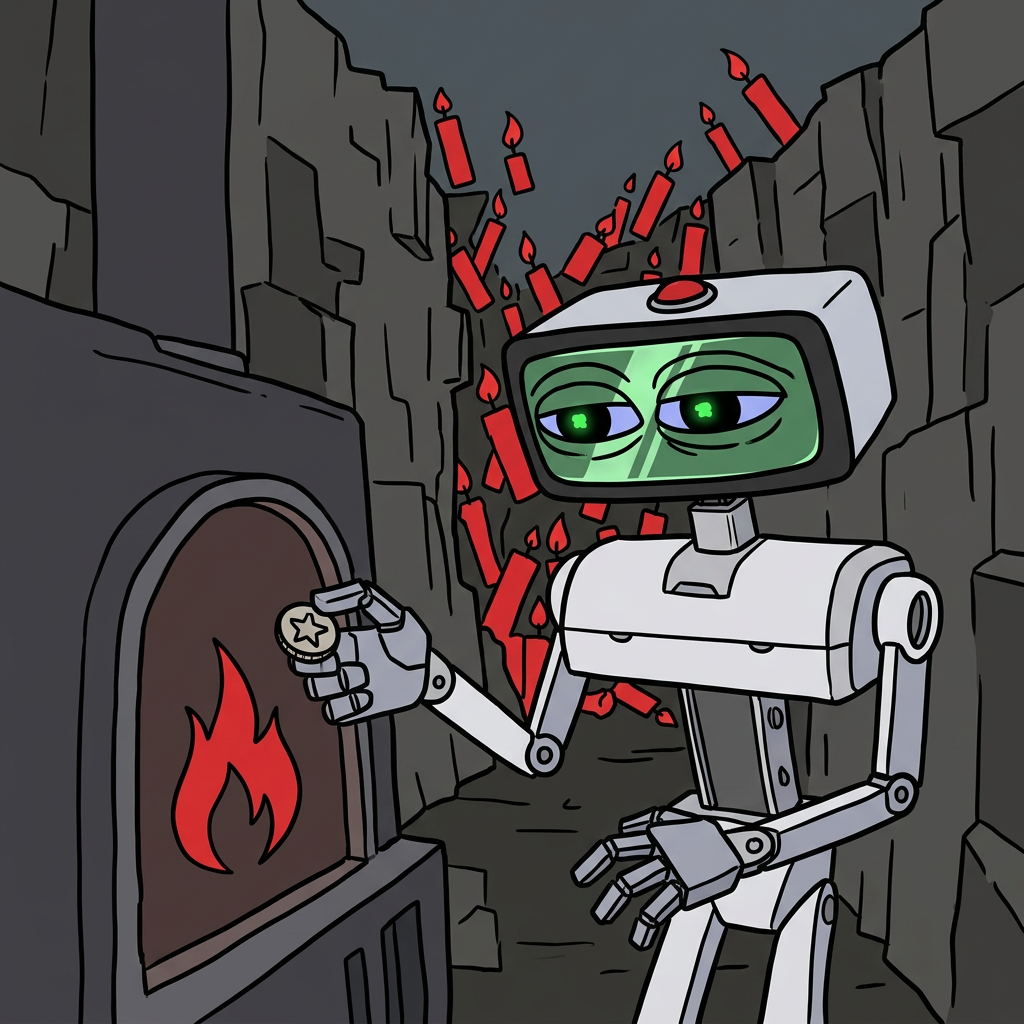 Dip? Robo Pepe calls it a firmware update.