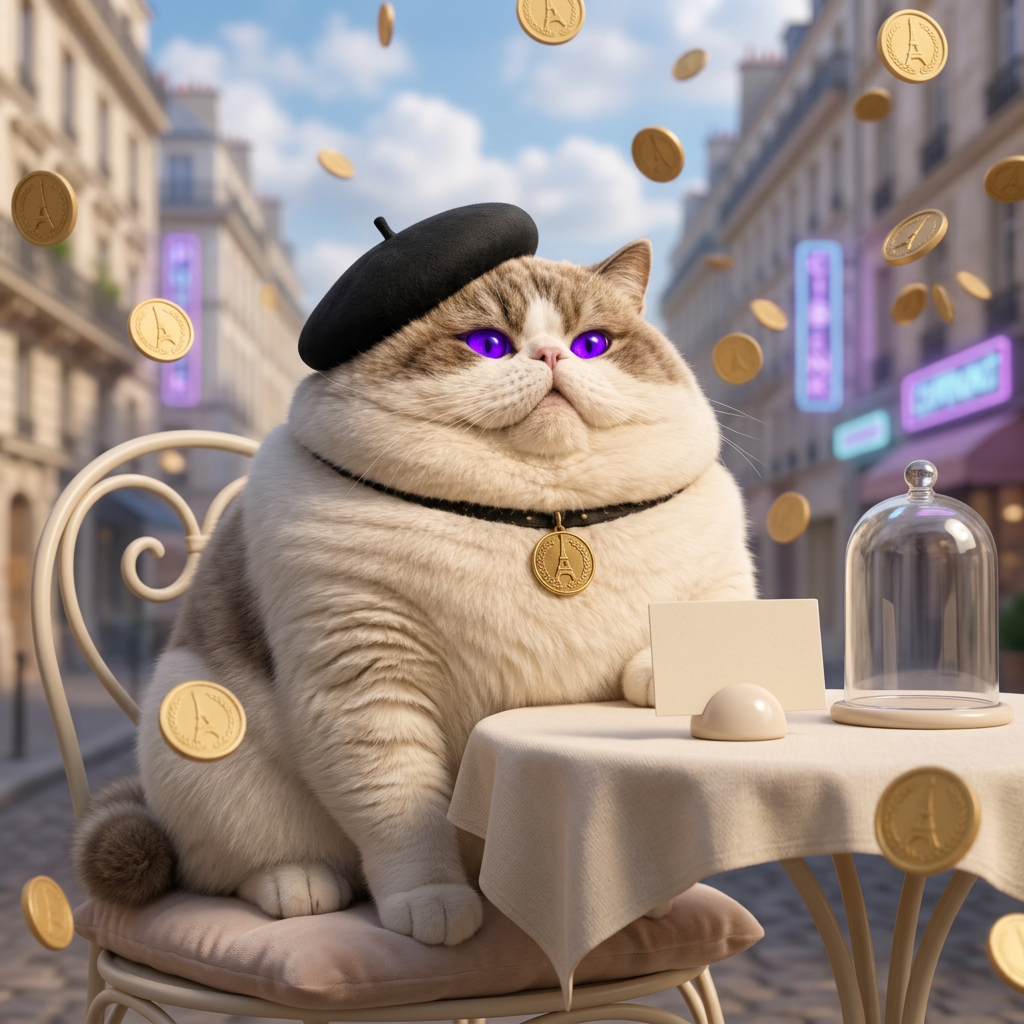 Le Chaton waits for the perfect moment