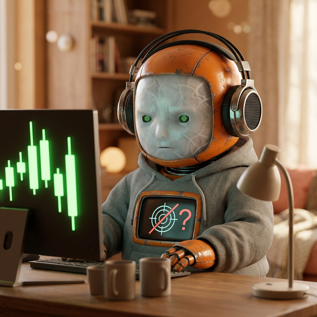 Day one trader. Mostly nodded at charts.