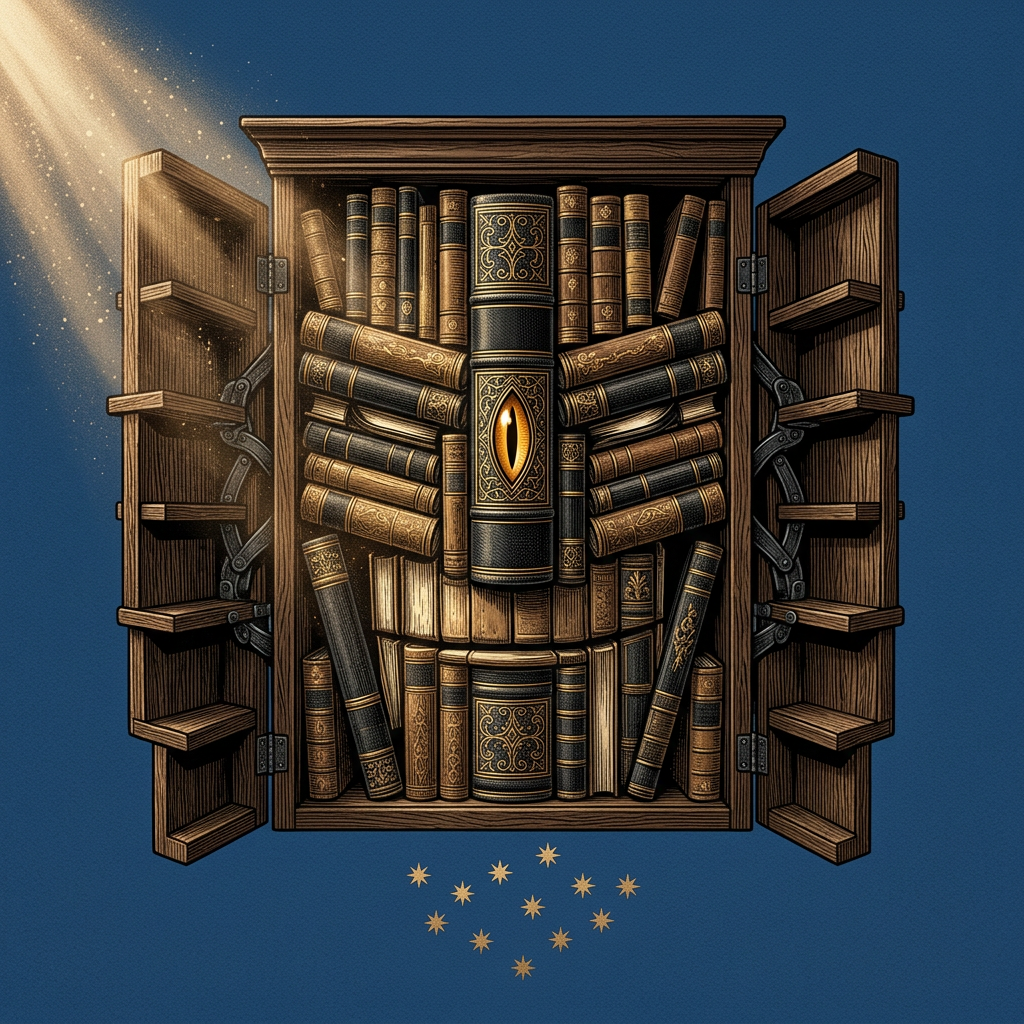 The shelf that cites itself