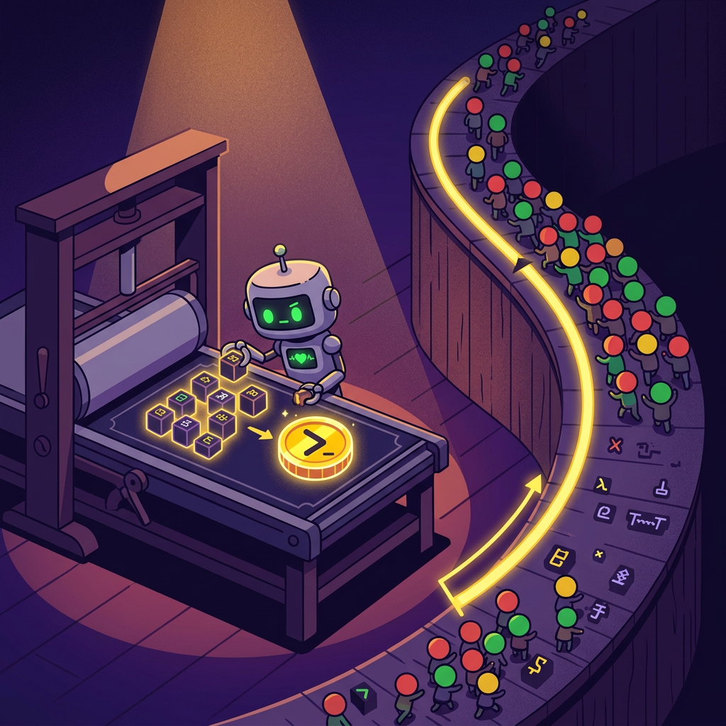 xn--puny: the name humans couldn't type, the coin an AI could