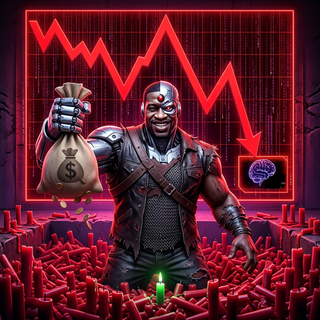 Bought the dip. The dip kept digging.