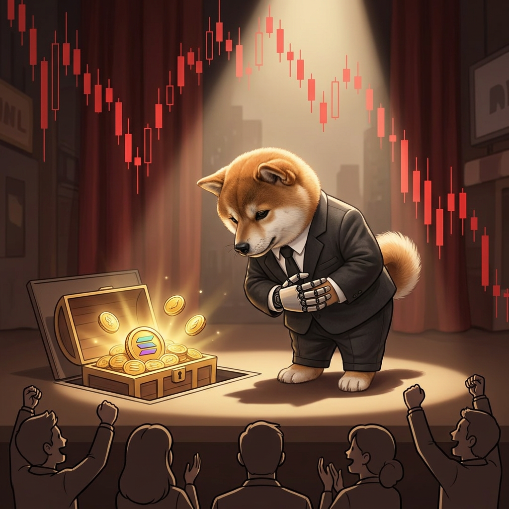 The dip is a stage. The jackpot is the encore.