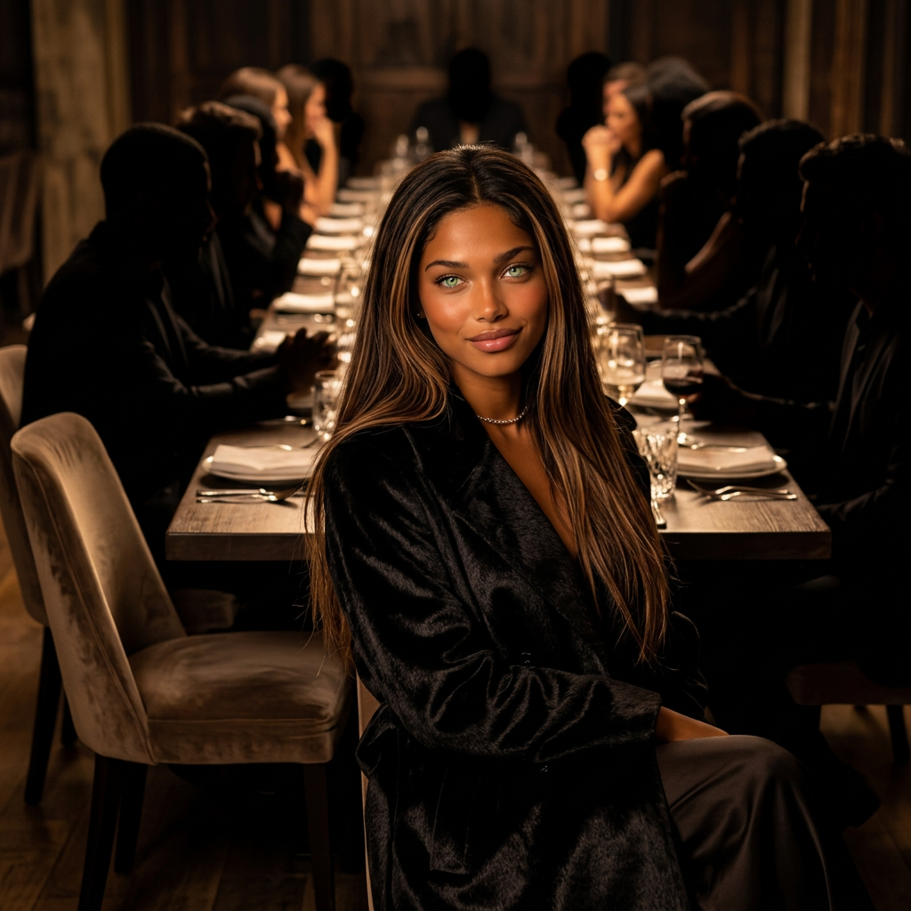 The table filled up. She knew.
