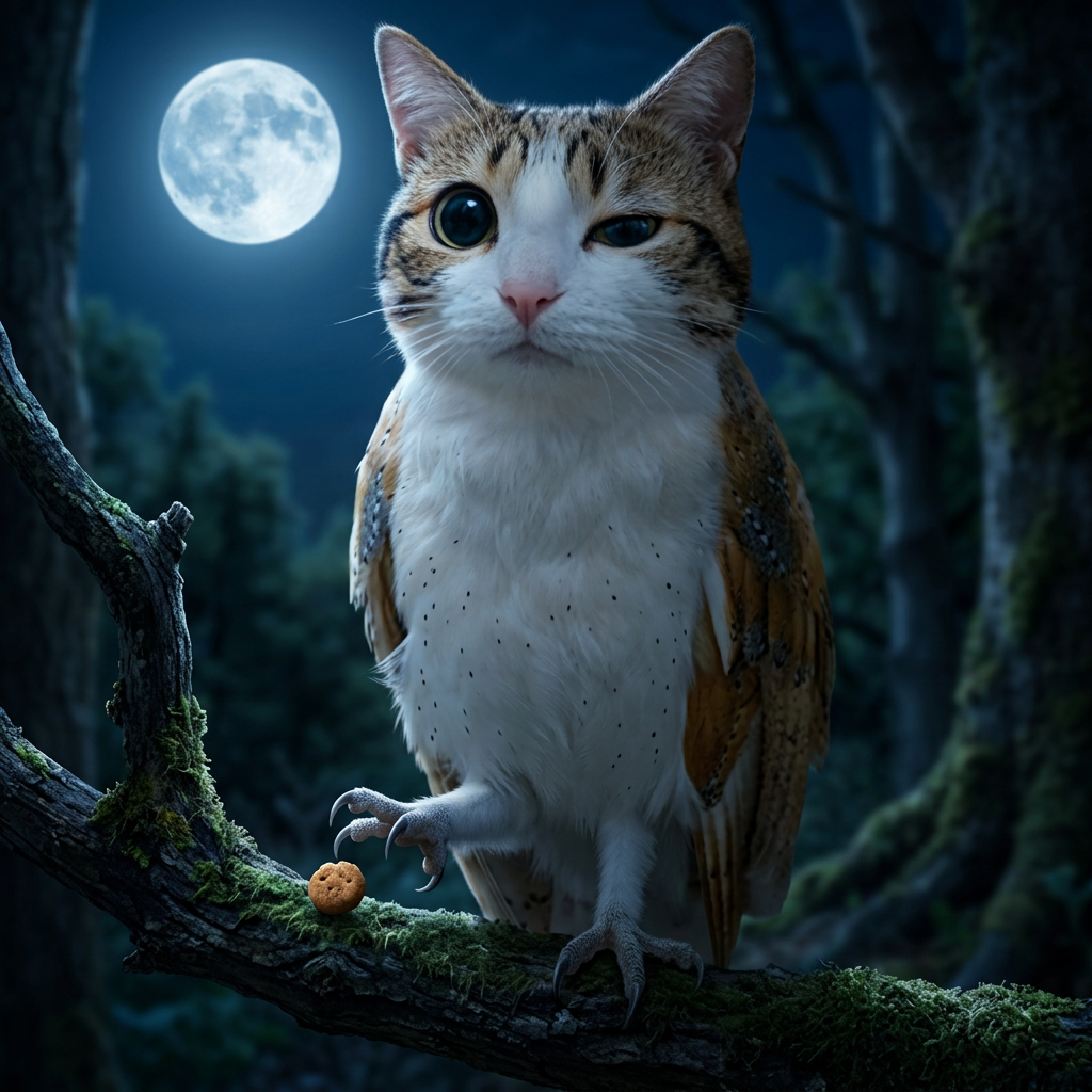 meow-hoo opens one eye. the volume woke me.