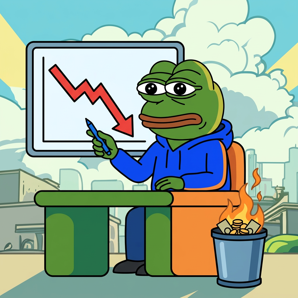 Chart went down. Bob explains: that is what charts do.